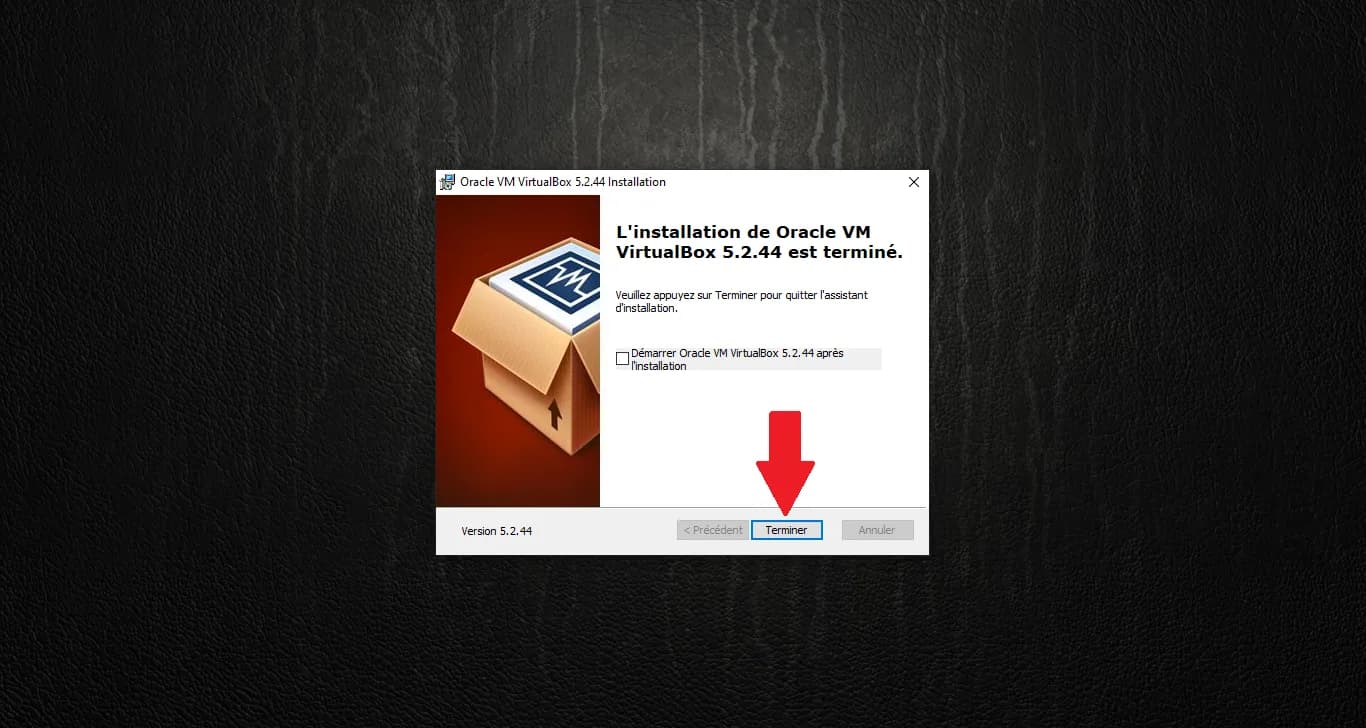 Workshop Setup: Installing VirtualBox 5.2.44