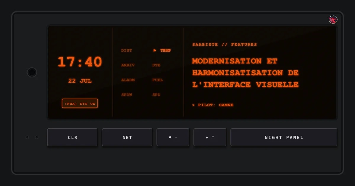 Modernisation et Harmonisatisation de l'Interface Visuelle