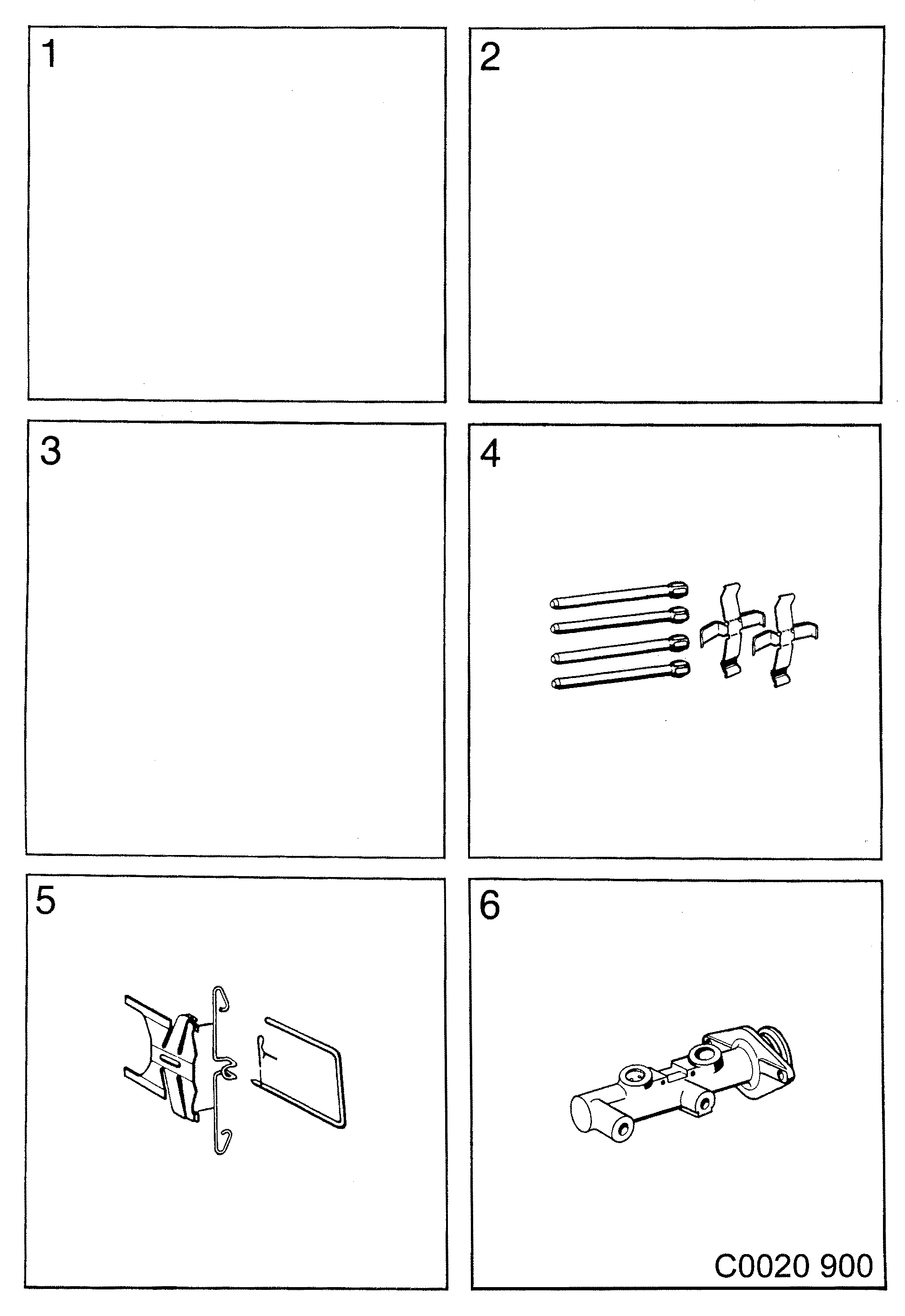 Schéma technique Saab 900 1986 - Section 460 : Jeux complets