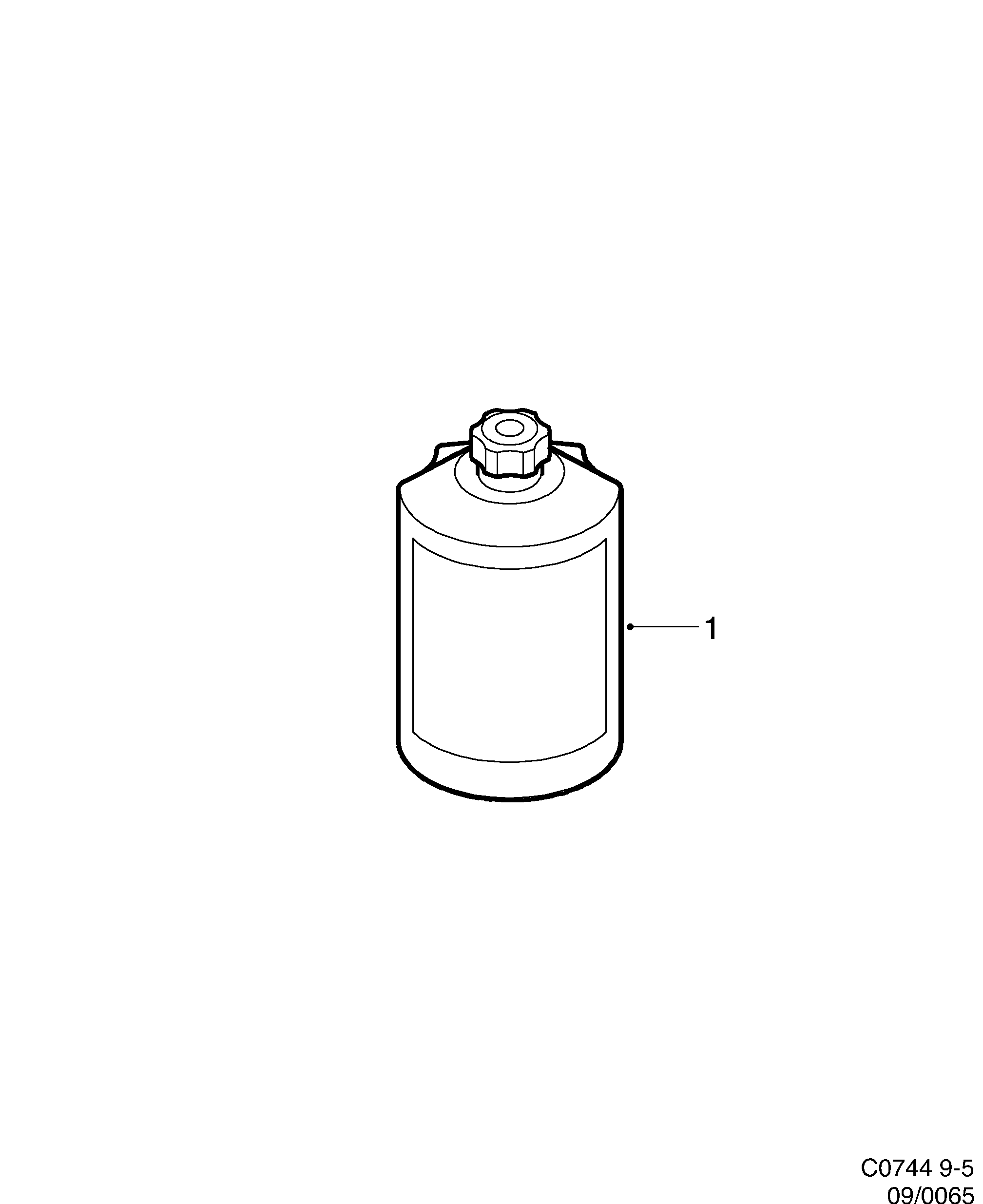Schéma technique Saab 9-5 (9600) 2002 - Section 65 : Accessories, Chemicals, emergency equipment
