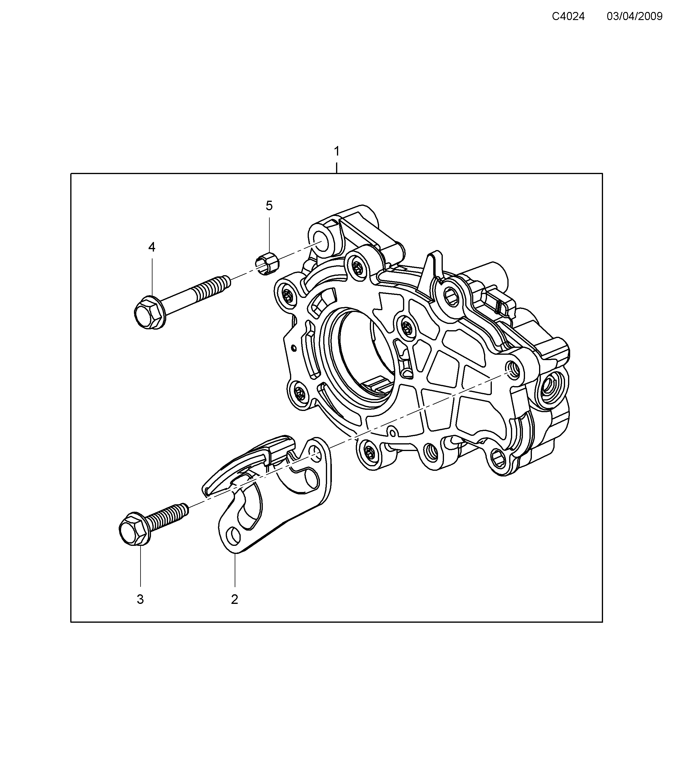 Schéma technique Saab 9-5 (650) 2010 - Section 810 : Lubricating system