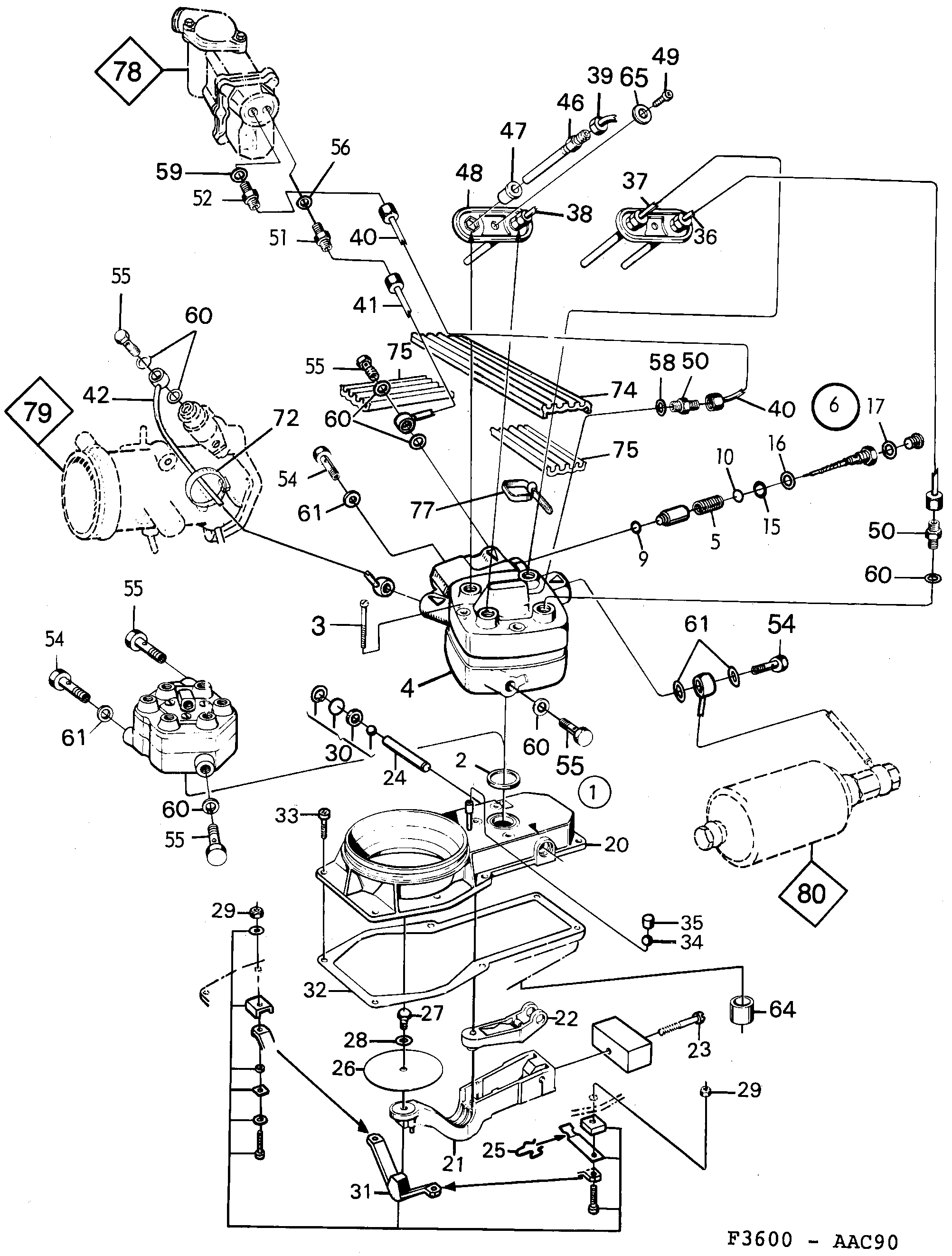 Schéma technique Saab 900 1991 - Section 920 : Système de carburant