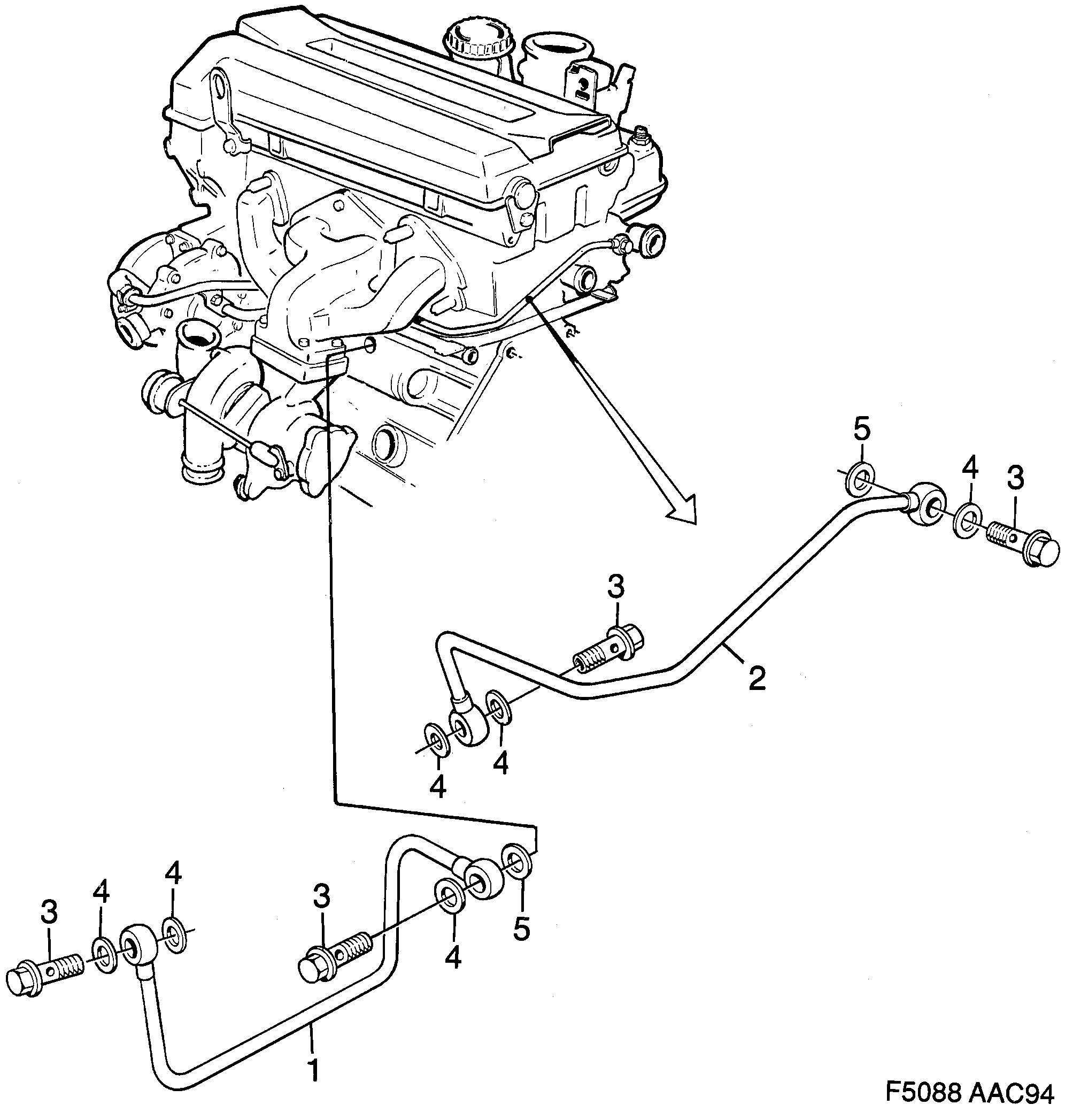Schéma technique Saab 900 1997 - Section 1740 : Cooling system