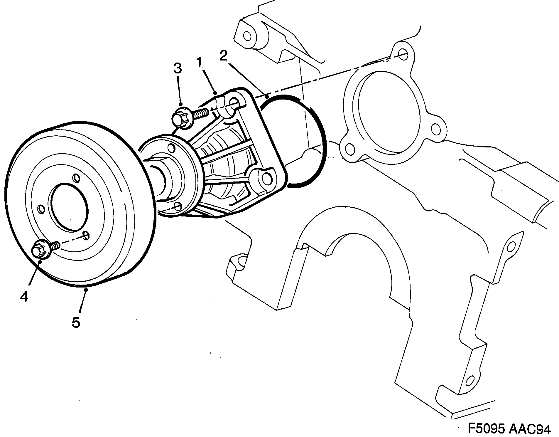 Schéma technique Saab 900 1997 - Section 1950 : Cooling system