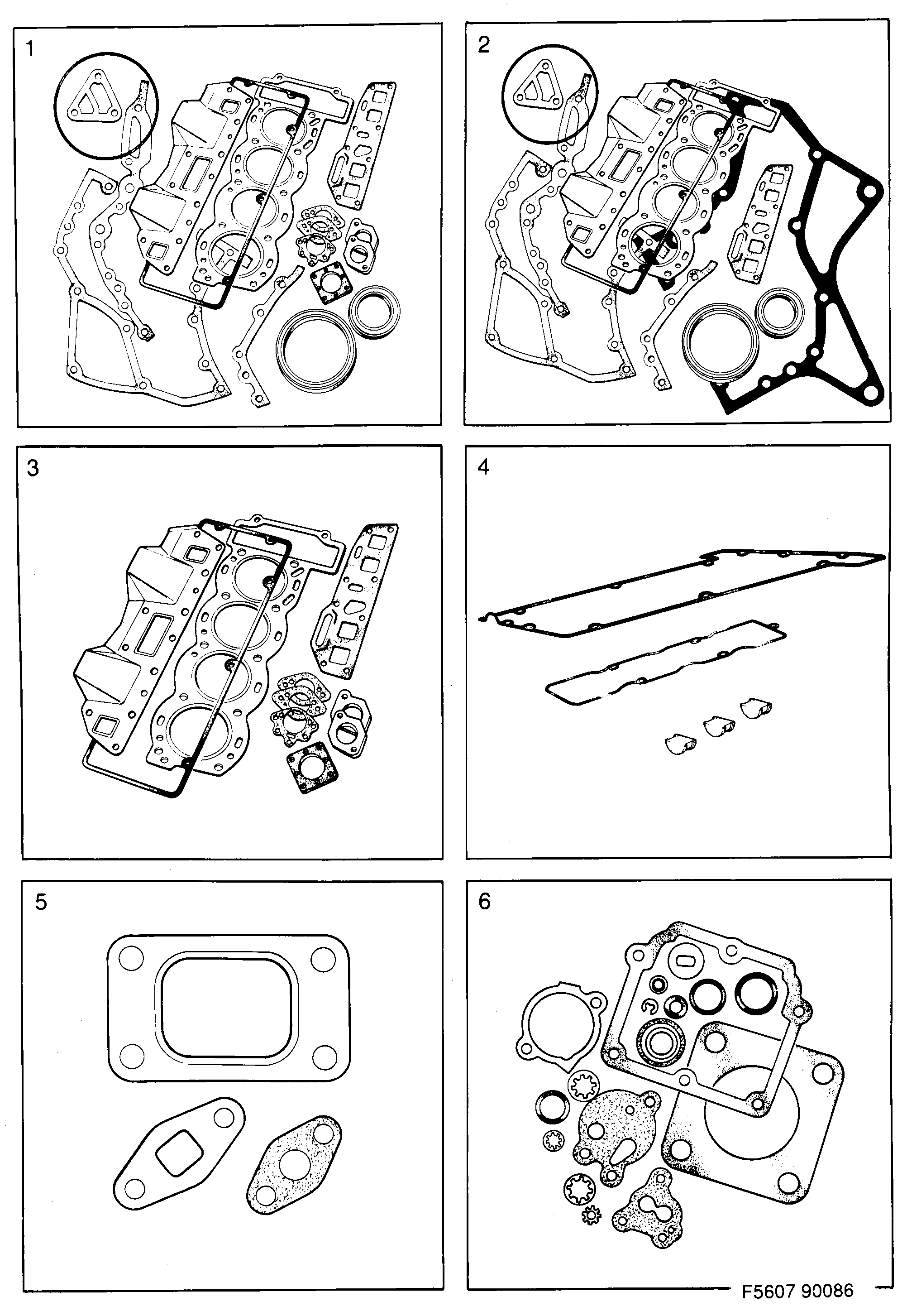 Schéma technique Saab 900 1988 - Section 2200 : Kits