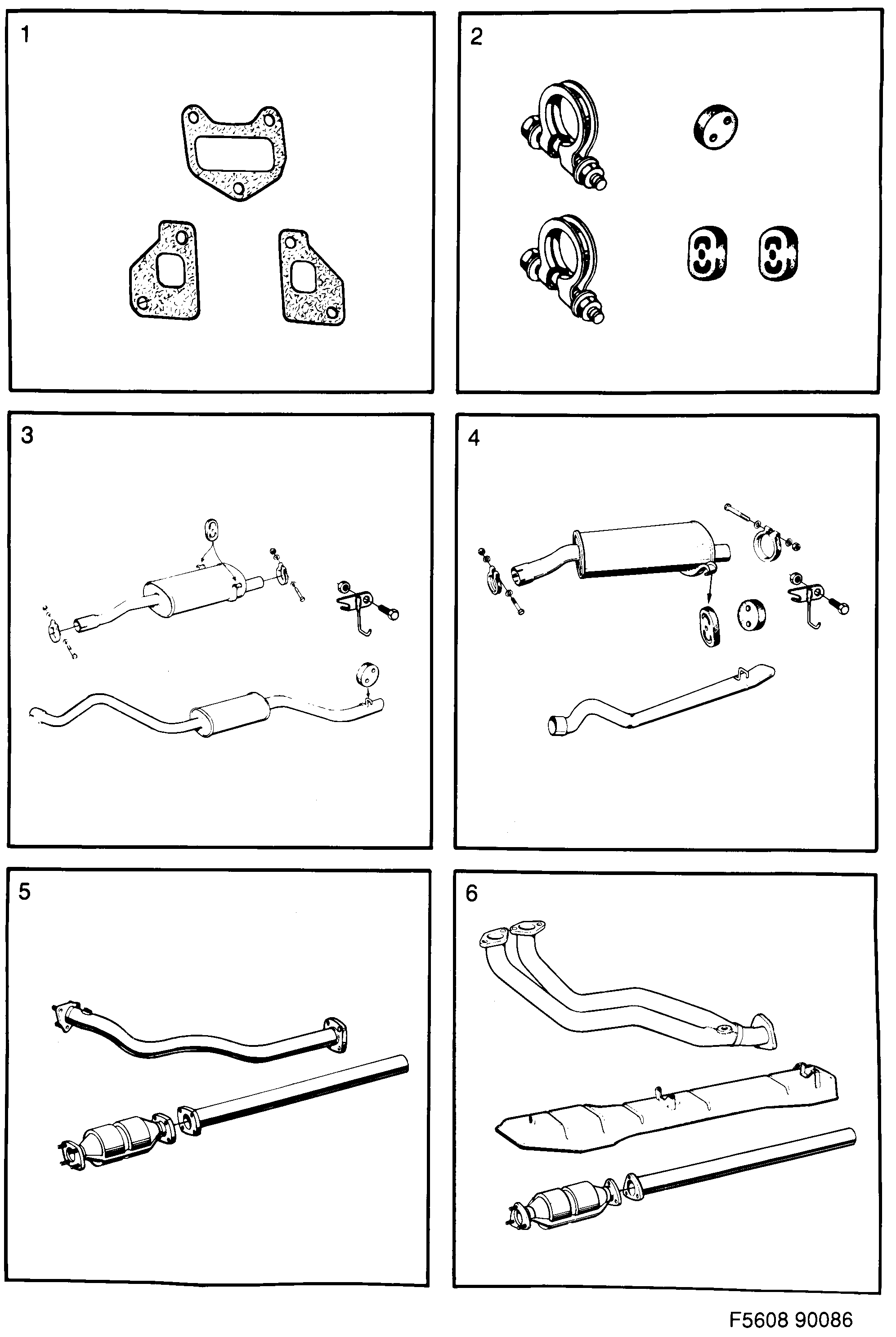 Schéma technique Saab 900 1989 - Section 2350 : Вставки
