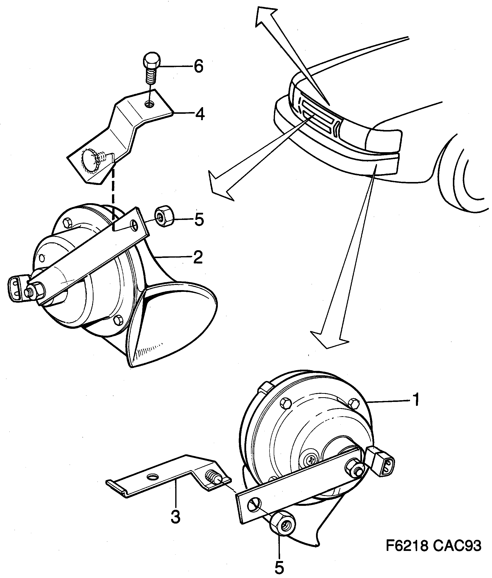 Schéma technique Saab 9000 1990 - Section 950 : Autre équipement électrique
