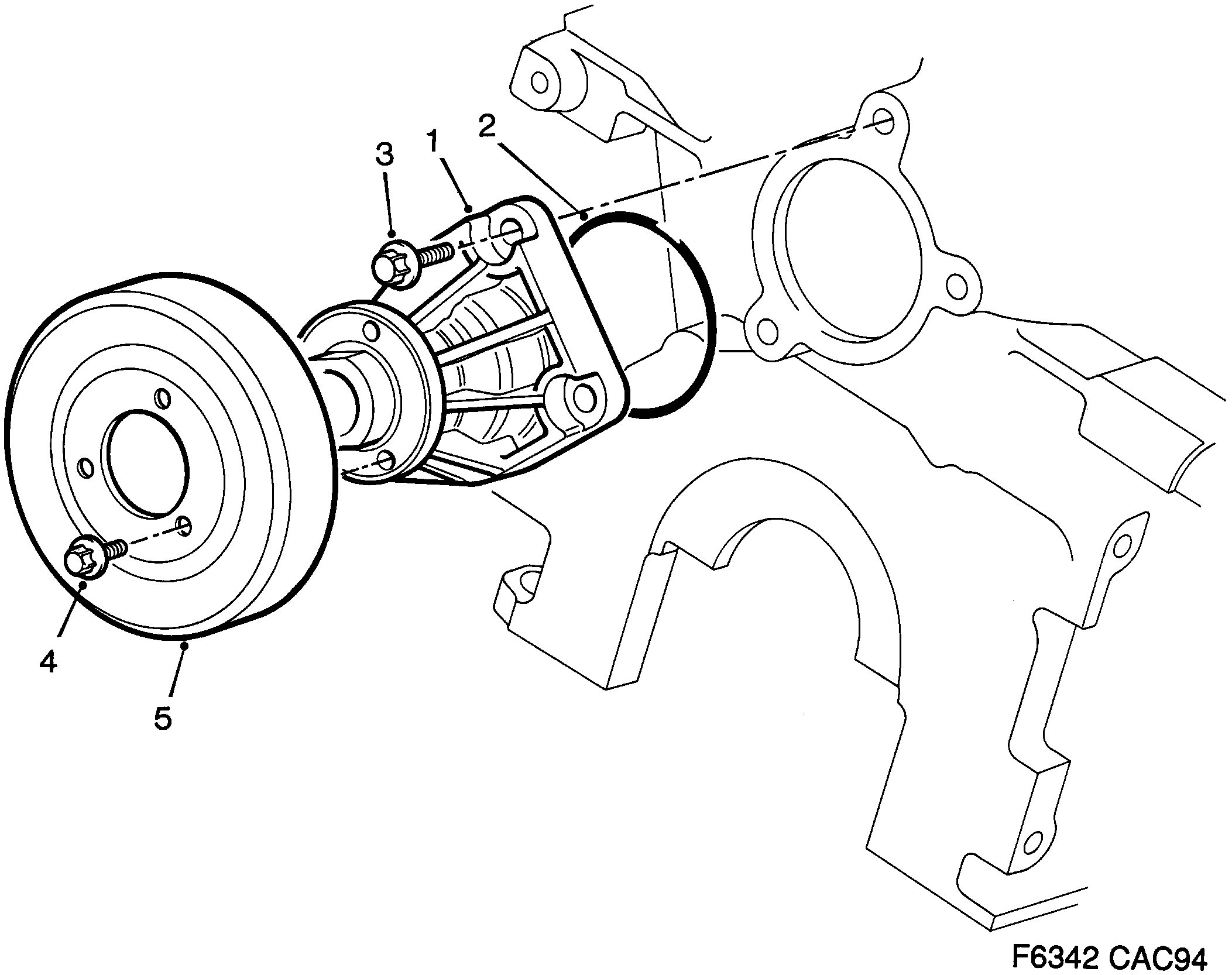 Schéma technique Saab 9000 1998 - Section 2010 : Cooling system