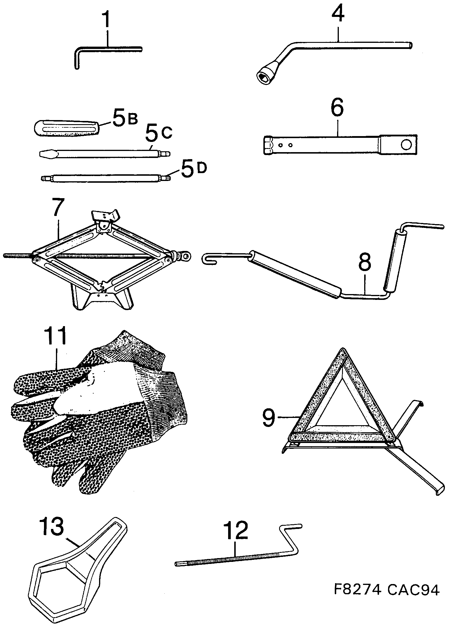 Schéma technique Saab 9000 1998 - Section 120 :