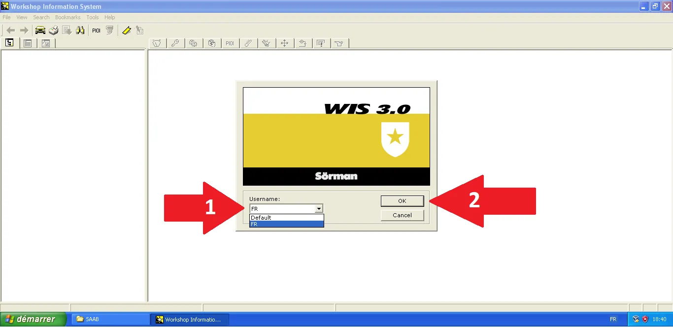 Connecting to FR profile