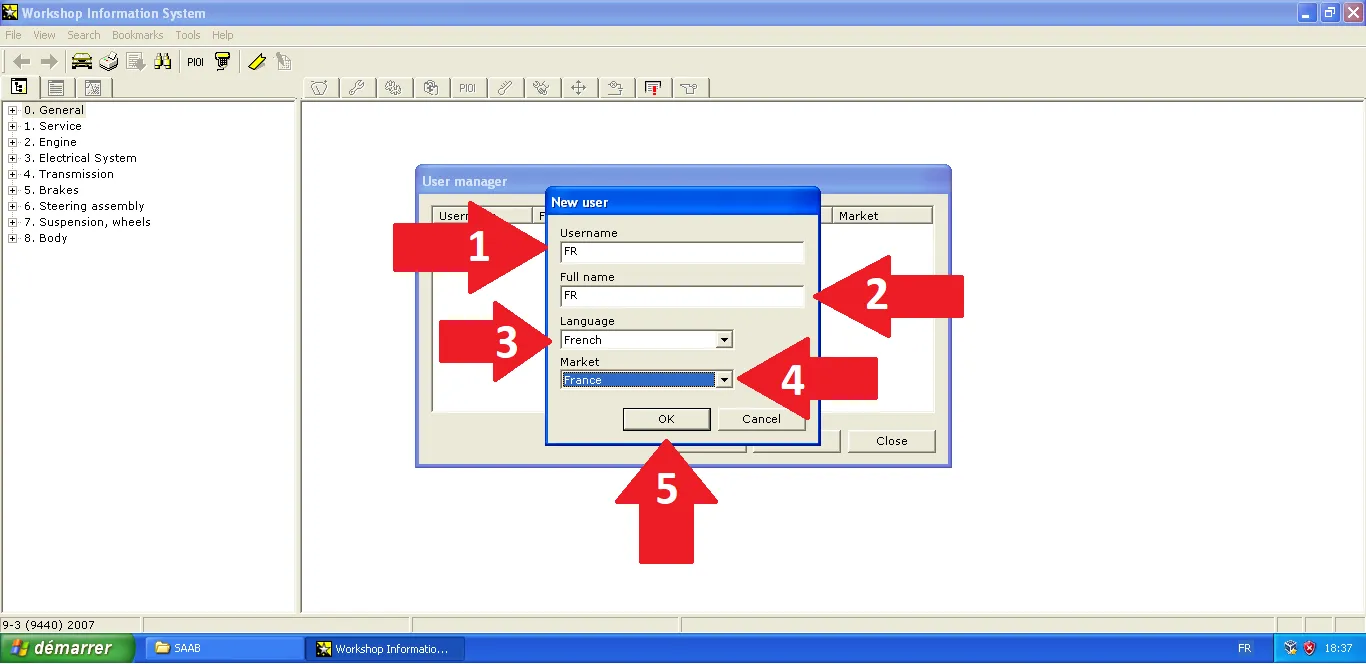 French language profile