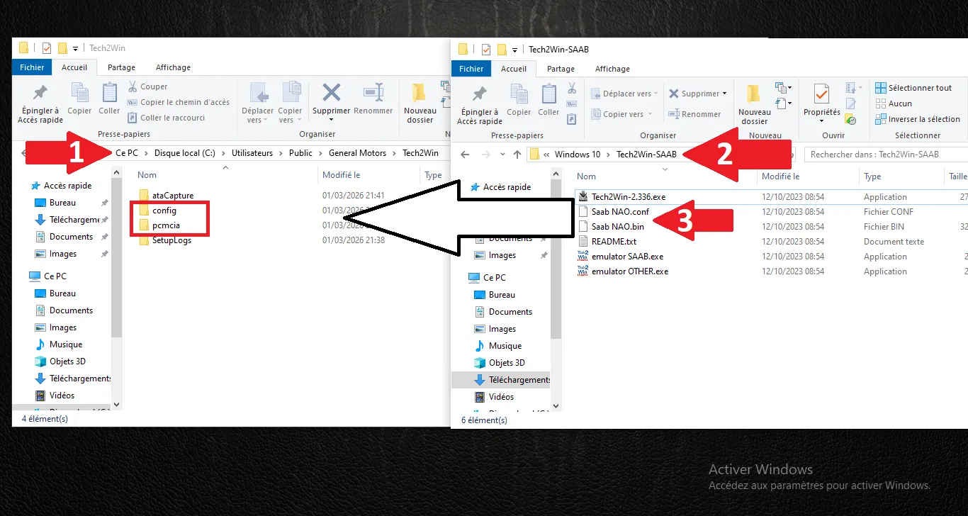 Transfer virtual PCMCIA