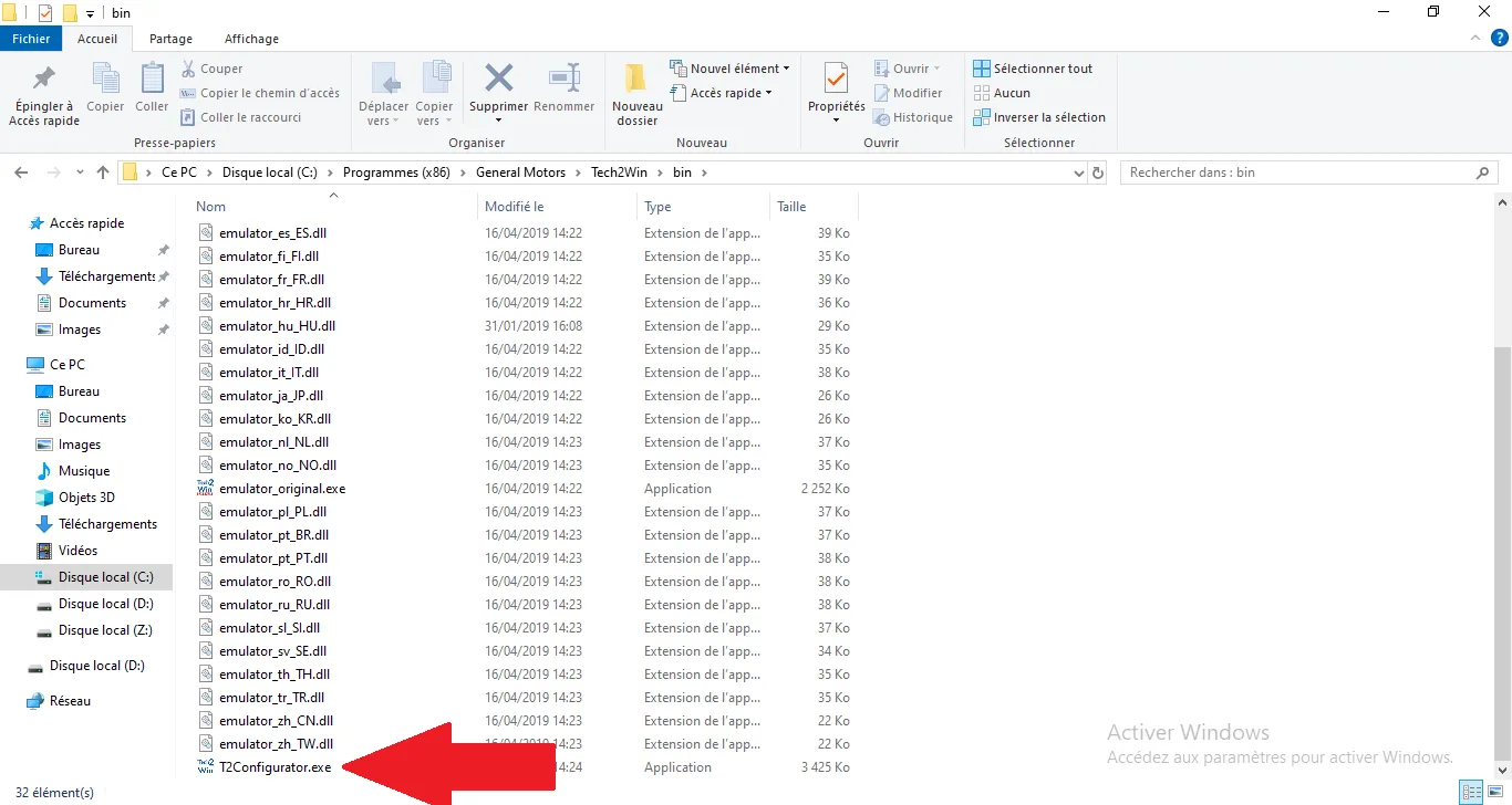 Tech2Win configurator