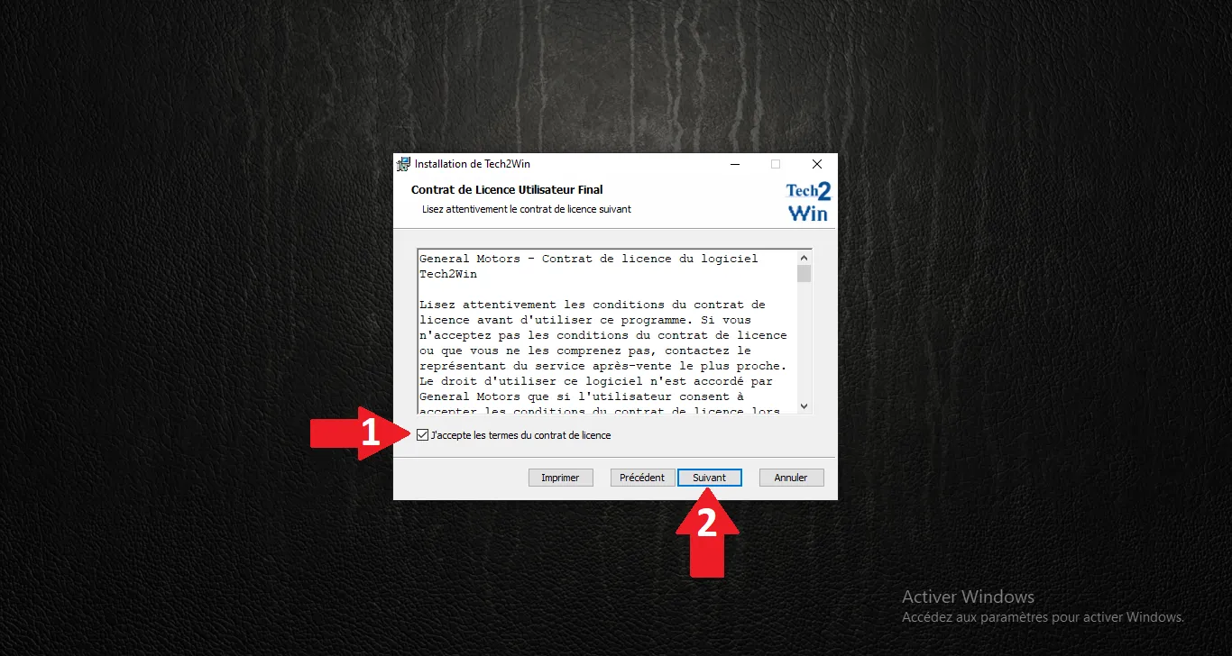 License agreement
