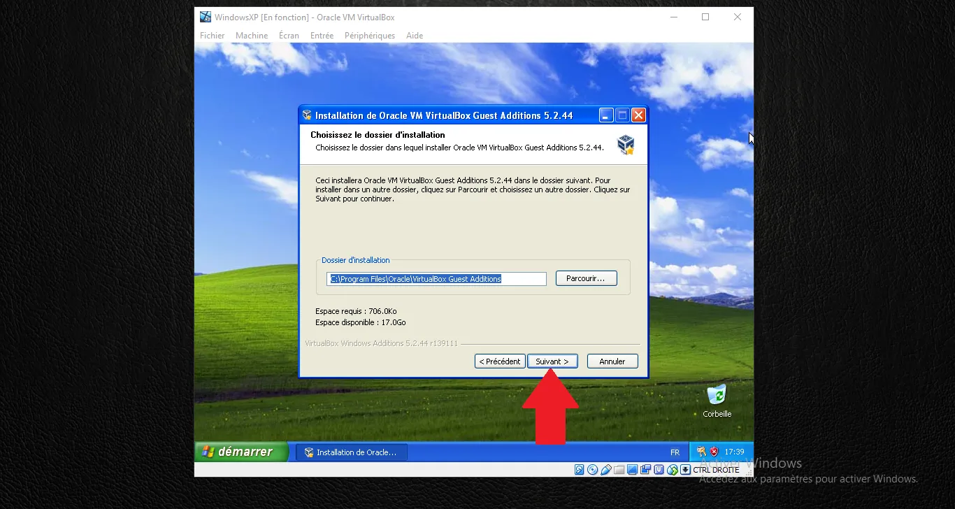 Choose Install Location