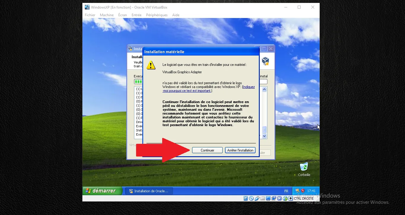 Graphics Adapter Warning