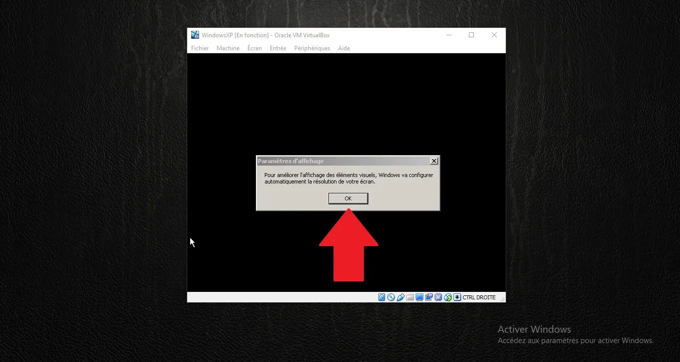 Paramètres d’affichage : configuration automatique