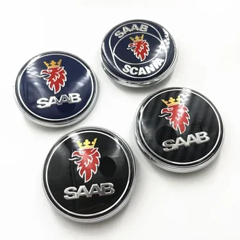 Emblème 68mm pour Capot Saab